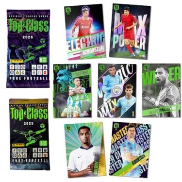 Imagem de Grandor Panini Top Class 2025 Soccer Trading Cards Bundle – 1 Pack (8 Cards) + 1 Bonus Promotional Pack (4 Cards) – Authentic Collectible Trading Cards