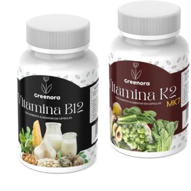 Imagem de Vitamina B12 + Vitamina K2-60 Cápsulas - Greenora