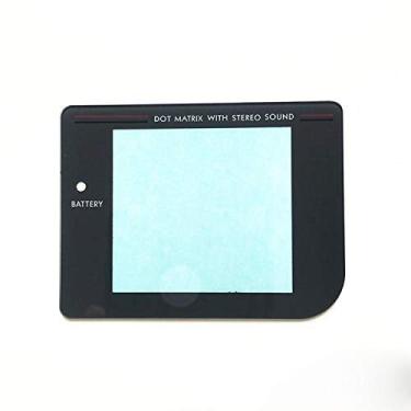 Imagem de Substituição da capa de lente de tela de vidro para Gameboy Game Boy GB DMG Original System - Preto