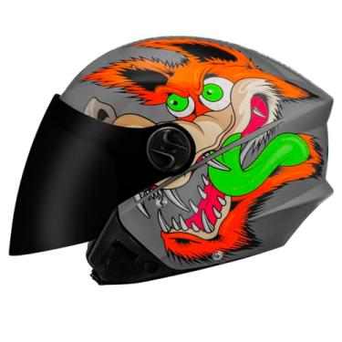 Imagem de Capacete Moto Aberto New Liberty Three - Coyote Fosco 60 Cinza Fosco Tam. 60