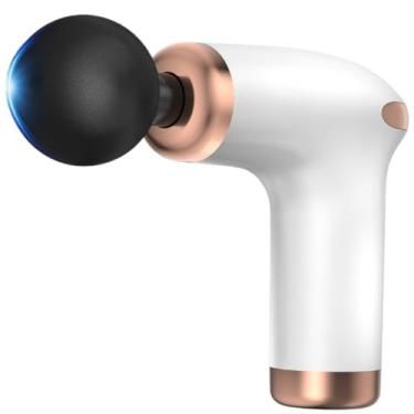 Imagem de Massageador Elétrico Profissional Muscular Pistola Portátil Original Massagem (Branco【Versão Aprimorada】)
