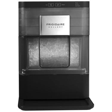 Imagem de Máquina de Gelo que Produz 20 kg em 24H com Função de Autolimpeza, Design Compacto e Moderno, 110V, Frigidaire, Preta