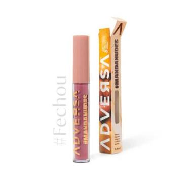 Imagem de Batom Líquido Matte Vegano ADVERSA / Coleção Manda Nudes  / FECHOU