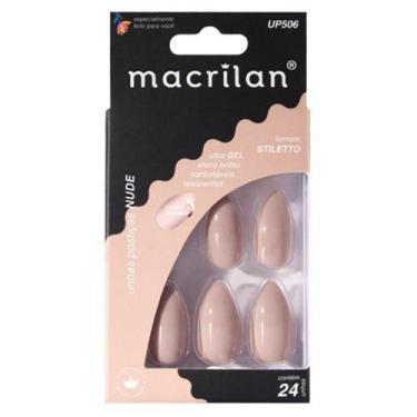 Imagem de Unhas Postiças Stiletto Nude UP506 - Macrilan