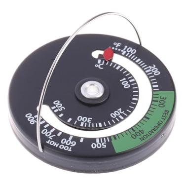 Imagem de MotiveTech Termômetro de lareira, medidor de temperatura de forno para medição de temperatura de chaminé de madeira