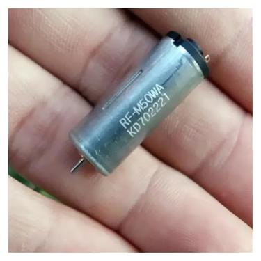 Imagem de M50 Electronic Starter DC 3V 3.7V 4.2V 31000RPM Grande Torque Alta Velocidade Potência 10 mm Cilindro Redondo Energia Solar Carro de Brinquedo