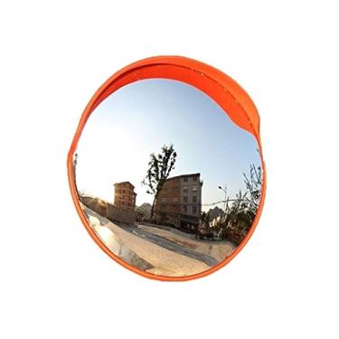 Imagem de EHVYBDX Espelho de ponto cego espelho giratório de carro de 80 cm, lente grande angular de plástico para estacionamento estende seu campo de visão para aumentar a segurança/80 cm