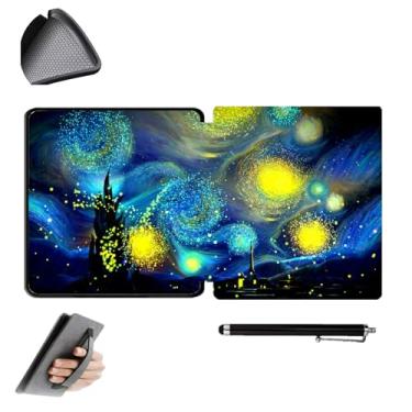 Imagem de GUKSRASO Capa para Kindle Oasis 10ª/9ª Geração 2019/2017 (Modelo: CW24WI/S8IN4O) - Adequado Apenas para 7 Polegadas, Capa Protetora Fina e leve de TPU com Alça de Mão e Caneta