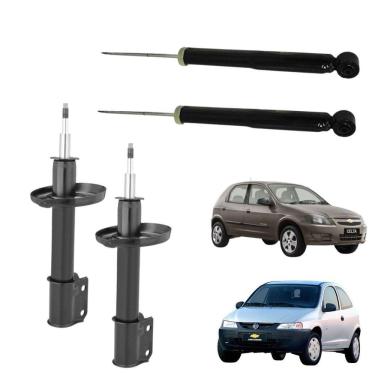 Imagem de Par Amortecedor Dianteiro E Traseiro Celta 2000 A 2016
