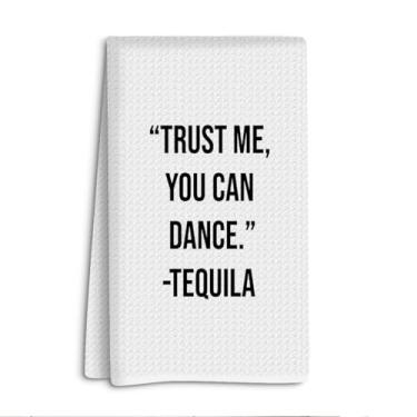 Imagem de Presentes para amantes de tequila, toalhas de cozinha engraçadas decorações de bar, toalhas de bar de bartender para cozinha de barman, presentes para mulheres e homens amantes de tequila