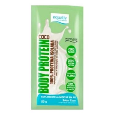Imagem de Body Protein Sache de 20g Sabor Coco-Equaliv