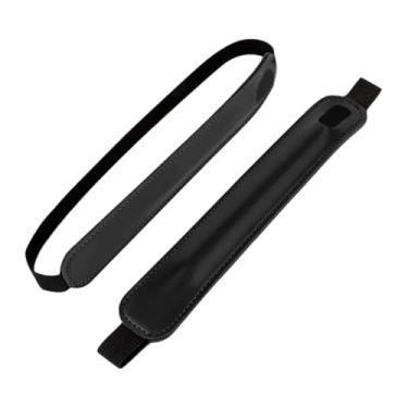 Imagem de BaotyJie 2x Bolsas de armazenamento para suportes de caneta Fácil de prender ao Fácil de usar Proteção contra arranhões portátil protetoras leves, Preto