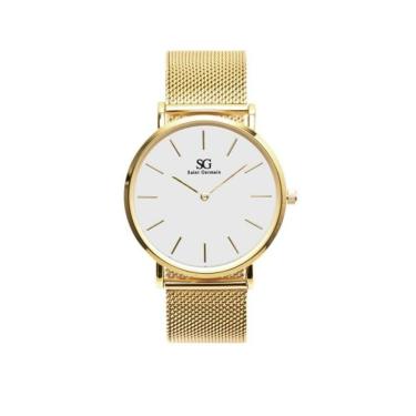 Imagem de Relógio feminino dourado Chelsea Gold 40mm-Saint Germain