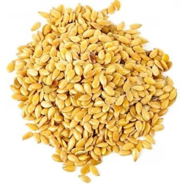 Imagem de Semente de Linhaça Dourada – Natural, Pura e Rica em Ômega 3! (Pacote 500 g)