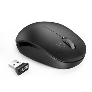 Imagem de MPOWER Mouse Sem Fio Wgsb 012 Mouse Wireless 2.4Ghz Preto Sensor Óptico de 1600 Dpi Clique Silencioso Plug and Play Receptor Nano Usb Design Compacto