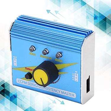 Imagem de ESC Servo Tester Servo Verificador de Consistência CCPM Testador com 3 Modos Manual Neutro Automático para Avião RC Helicóptero Drone