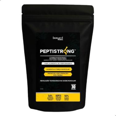 Imagem de Bonucci Pharma Peptistrong 2,4g Sachês – Suplemento de Peptídeos Vegetais, Alta Biodisponibilidade, Suporte Muscular, Força, Recuperação Pós-Treino, 30 Sachês, Plant-Based