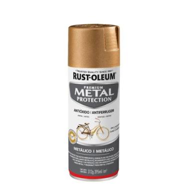 Imagem de Spray Rust-Oleum Metalico - Metal Protection, Ouro Champagne