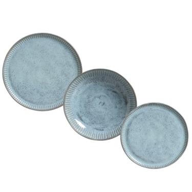 Imagem de Jogo De Pratos 18 Peças Linhas Breeze Porto Brasil