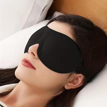 Imagem de D Máscara de dormir de ioga para viagens - poliéster confortável e respirável, design sem narinas, ideal para meditação, relaxamento e presentes para o dia da mulher, dia das mães, dia dos namorados