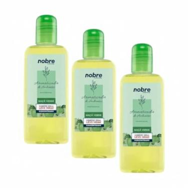 Imagem de Kit 3 Aromatizantes de Ambiente 140ml Nobre - Maçã Verde Super Concentrado, Perfume Duradouro