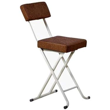 Imagem de Espreguiçadeira cadeiras de jardim cadeira dobrável para escritório cadeira de assento dobrável para encosto, cadeira de mesa de computador com moldura de metal, móveis mondern branco, cadeira de mesa