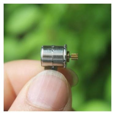 Imagem de 10 peças de precisão 8 mm Stepper Electronic Starter 2-Phase 4-Wire W/Metal Gear 9T 0.2M