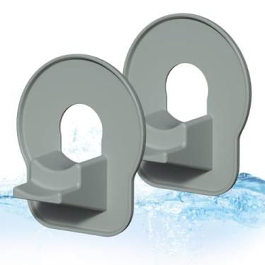 Imagem de Suporte de mangueira para piscinas, 2 suportes de tubulação, suporte de mangueira para piscina | Peças de reposição de spa, acessório de prevenção de flacidez para jardim