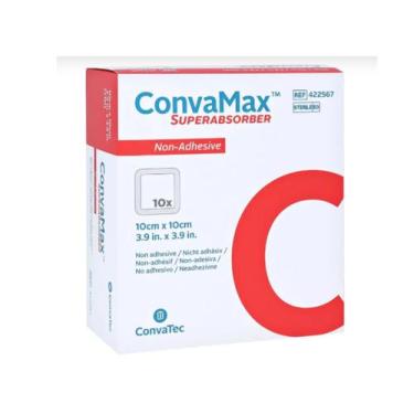 Imagem de Curativo convamax superabsorvente 10 x 10 s/adesivo (c/10 unds) - conv