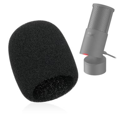 Imagem de Capa de microfone SoloCast para HyperX SoloCast 2 e 1 - Capas de microfone de espuma para para-brisas adequadas para microfone SoloCast 2 e microfone SoloCast para filtrar ventos ambientais e