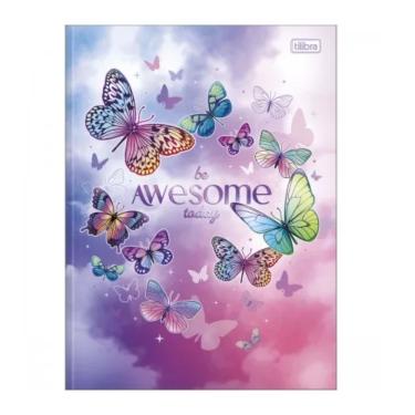 Imagem de Caderno Brochura Capa Dura 1/4 Pequeno 80 Folhas Daisy Tilibra Estampa 3