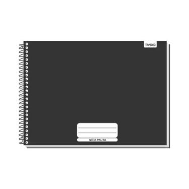 Imagem de Caderno de Desenho Universitário Capa Dura Meia Pauta 96FL - Tamoio
