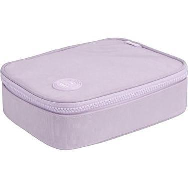 Imagem de Estojo Escolar Simples Box Happy Tilibra, LILÁS