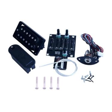 Imagem de menolana Captador de guitarra com equalizador de 4 bandas, fácil instalação, robusto e de alto desempenho para guitarras acústicas. Captador piezo profissional, Bs01