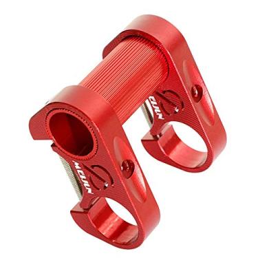 Imagem de Cano de guidão bicicleta liga alumínio dobrável modificado Alta resistência Pilotagem estável Instalação fácil 1PC