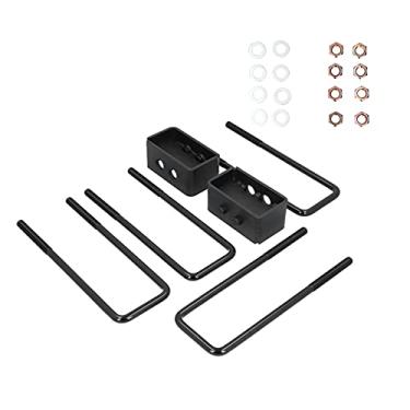 Imagem de aqxreight Kit de Nivelamento de Elevador Traseiro de 3 Polegadas Acessório Espaçador de Aço Carbono Adequado para Veículo 2WD 4WD Perfeito de Folga Superada Ajudando a Aumentar a Extensão Vida