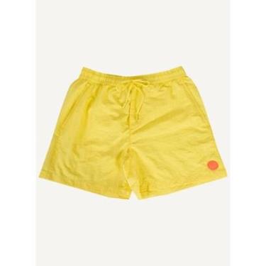 Imagem de Shorts Praia Aleatory Taslon Fun Amarelo-Masculino