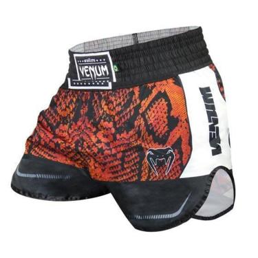Imagem de Short Muay Thai Venum Amazonia Performance Red-Masculino