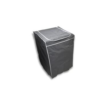 Imagem de Capa para Máquina de Lavar, PVC com Forro em Poliéster, 62x80x62cm, Compatível com Consul Facilite 10-11kg, Brastemp 10-11kg, Colormaq 11kg, Dako Maxi 10kg
