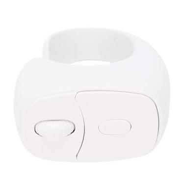 Imagem de Jiawu Controle Remoto de Câmera Com Rolagem Sem Fio para Tablet de Telefone, Design Inovador de Rolo para Controle Remoto de Vídeo Curto, Adequado para Todas As Idades (Branco)