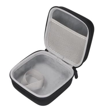 Imagem de Fabater Caso de Viagem Hardshell do Computador Desktop à Prova Dwaterproof água para M4 Chip M4 Pro Chip Preto Resistente Alça Bolsa Armazenamento para Os X Mini Acessórios