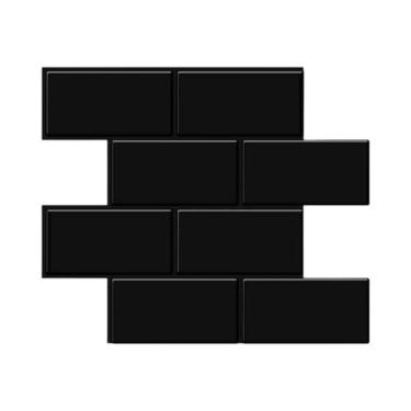 Imagem de Papel De Parede Vinílico Grande Autoadesivo Com Efeito Tijolo, 10 Folh