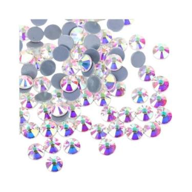 Imagem de Strass De Cristal AB Roxo Para Aplicação a Quente, Decorações De Tecid