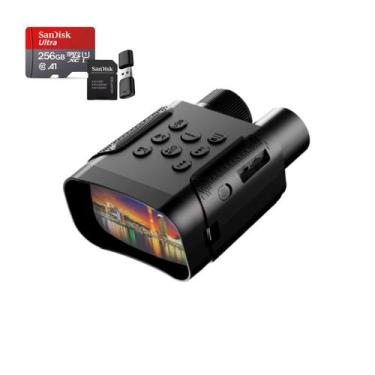 Imagem de Binôculo Militar Ideal Para Caça Pesca 256gb Visão Noturna - MIKE SHOP