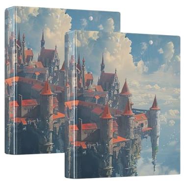 Imagem de Fichário para fotos de praia tropical, fichário resistente de 3,8 cm, comporta 200 folhas, fichário confiável para escritório