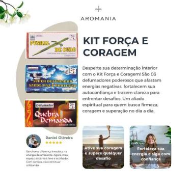 Imagem de Kit Completo de Defumação Espiritual  60 Tabletes Naturais para Atrair