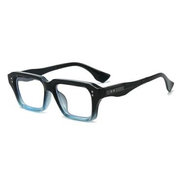 Imagem de Óculos de Sol UV400 - Cores Vibrantes com Rebites e Lentes Transparentes para Homens e Mulheres, Ideais para Esportes, Corrida, Ciclismo e Atividades ao Ar Livre, nas Cores Preto, Azul e Transparente.