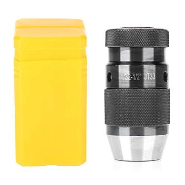 Imagem de Torno CNC Broca Mandril de autoaperto JT33 para montagem em aço carbono de precisão de 1/32 a 1/2 polegada Broca Adaptador de broca para usinagem de alta precisão em metalurgia