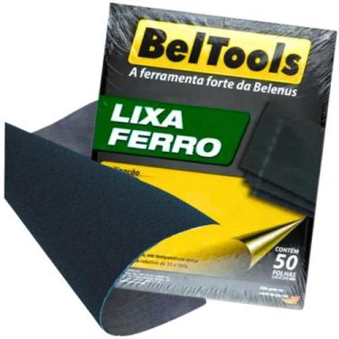 Imagem de Kit C/ 50 Lixa Ferro Grão 180 Beltools