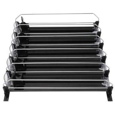 Imagem de YOUTHINK Distribuidor Automático de Lata de Refrigerante, Divisórias Ajustáveis, Distribuição Suave, Mecanismo de Carga Fácil para Máquinas de Venda Automática e Refrigeradores de Garagem (Preto)